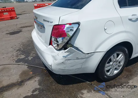 2013 Chevrolet Sonic Lt Auto из США, поврежденный, VIN 1G1JC5SH6D4206474